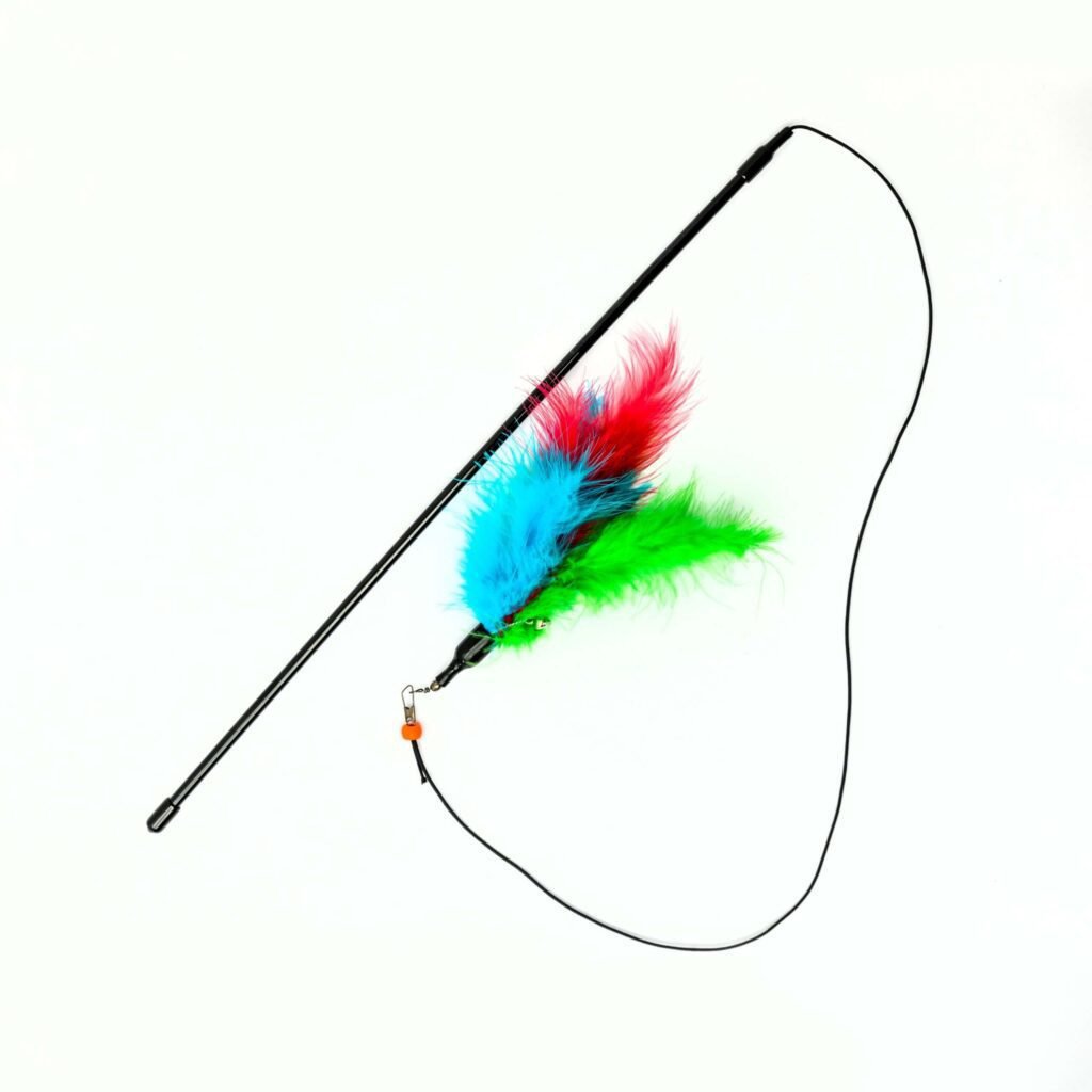 Feather cat toys