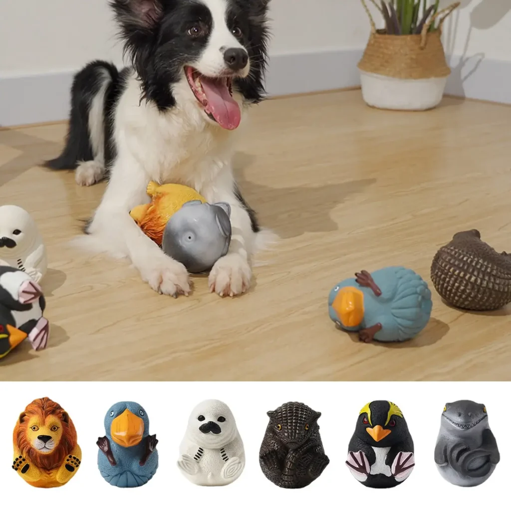 Squeaky toys for dogs