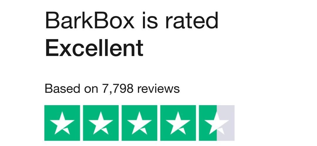 BarkBox's customer service is great