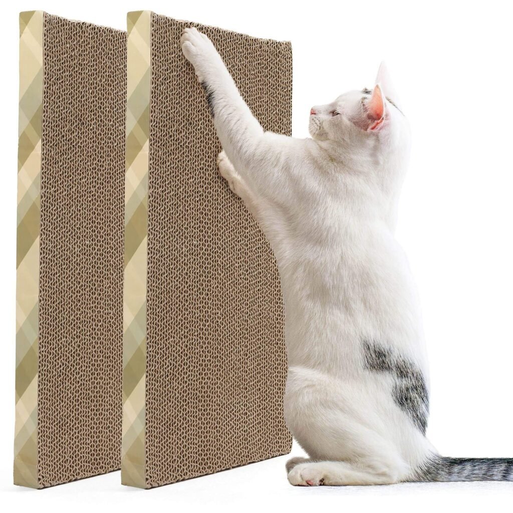 Cardboard scratching boards