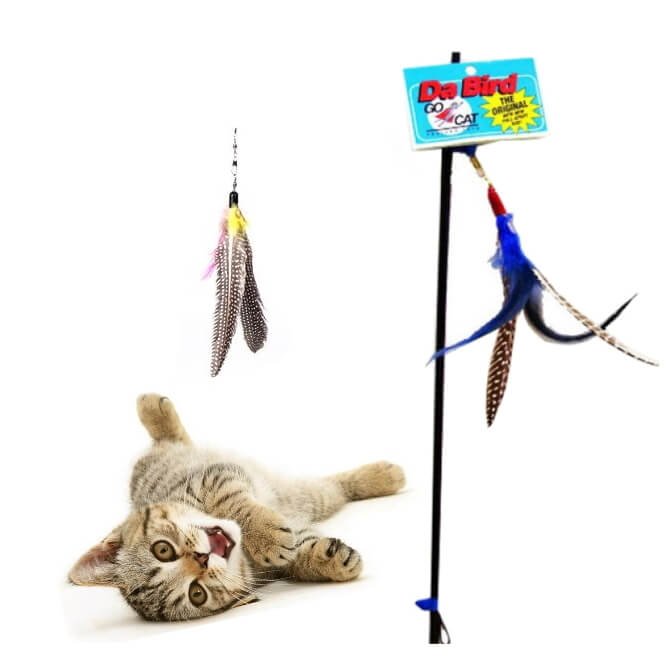 Feathered Huntmaster Interactive Cat Toy