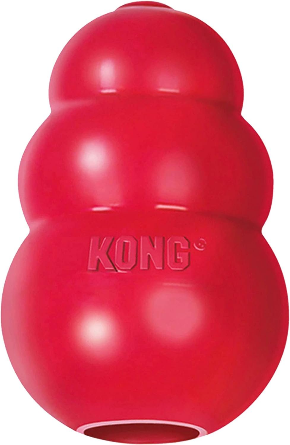 kong classic dog toy durable natural rubber fun to chew chase and fetch for medium dogs