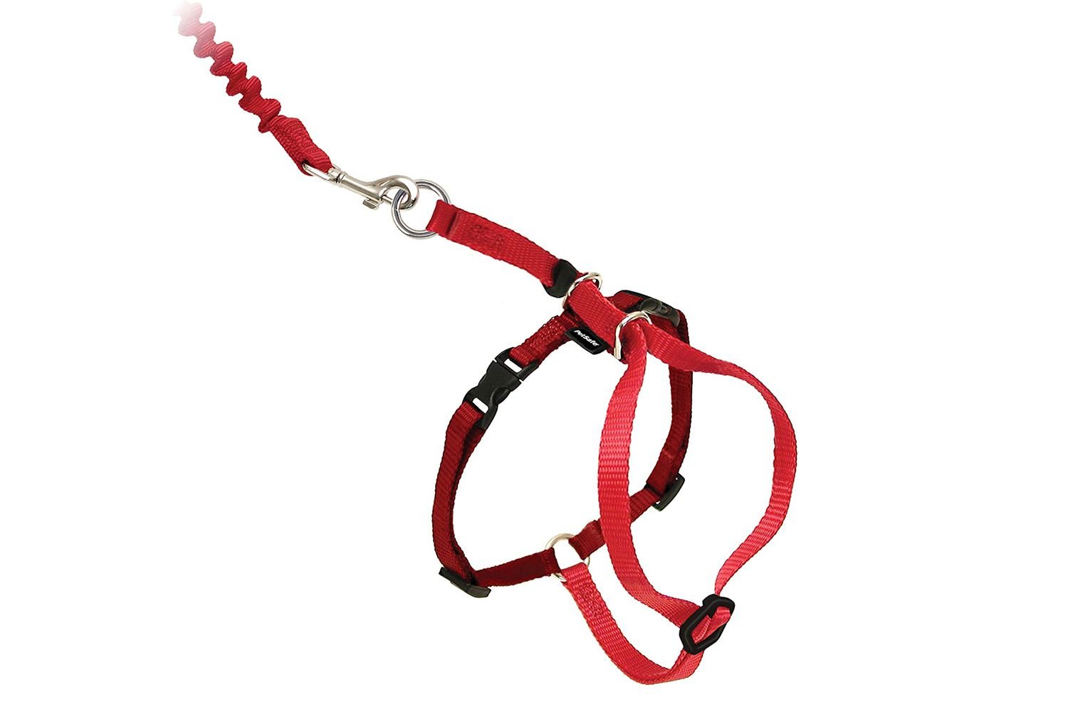 Training a cat to use a leash requires a sturdy and lightweight cat harness.